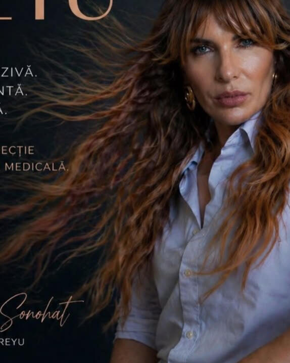 Mara Sonohat - Ambasador REYU Romania Mara Sonohat prezentand tehnologia REYU, o abordare non-invaziva in estetica medicala